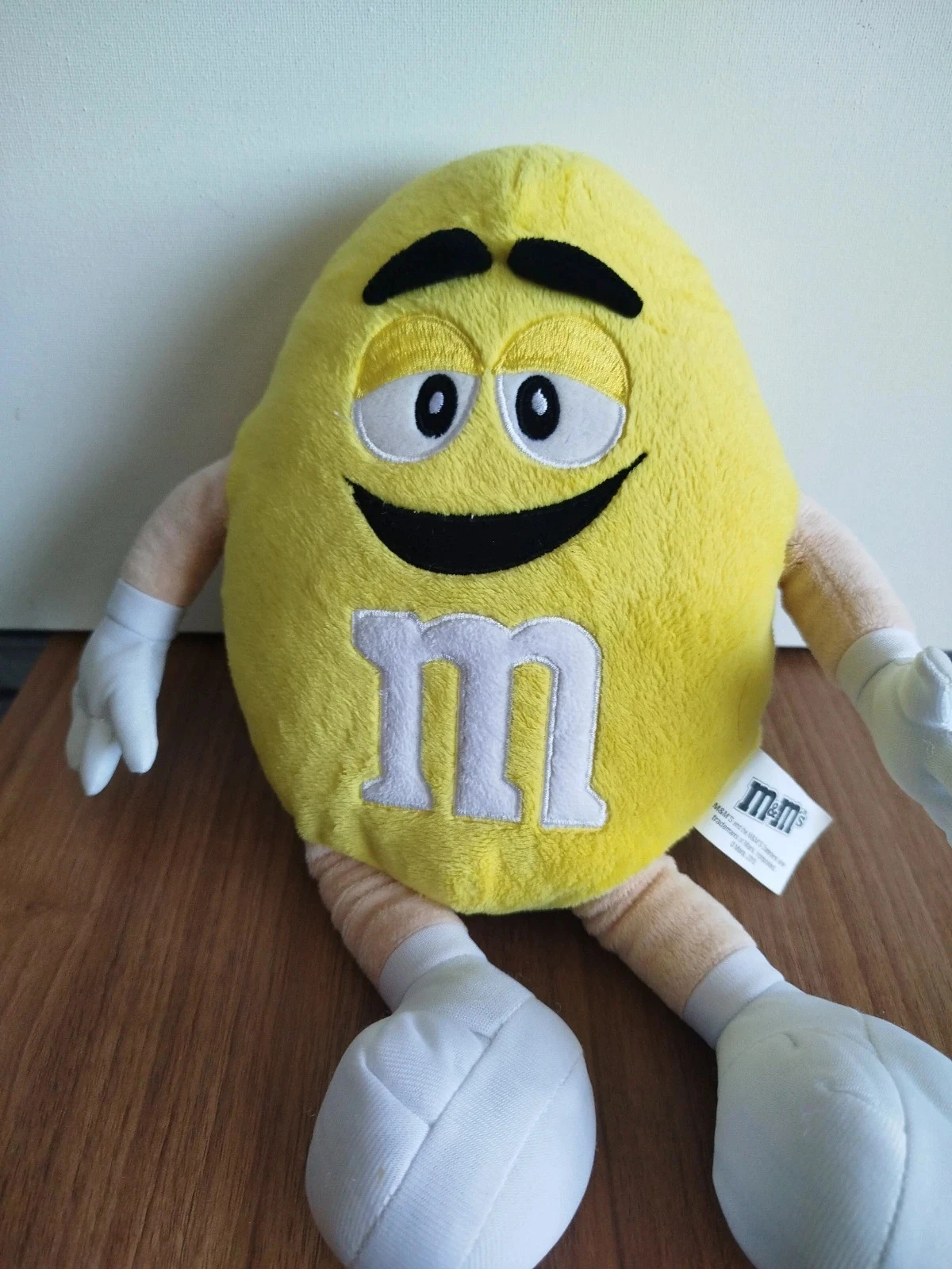 Yellow M&M's plush toy – photo 2